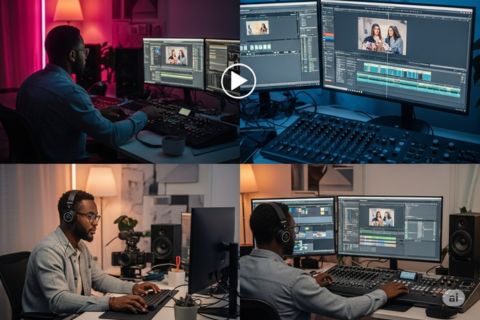 Service de Montage-vidéo et audio